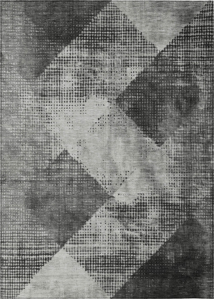 Piper Looms Chantille Diamond ACN1065 Gray Machine Washable Area Rug main image