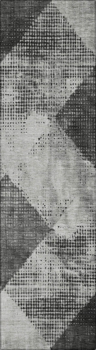 Piper Looms Chantille Diamond ACN1065 Gray Machine Washable Area Rug Runner Main Image