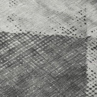 Piper Looms Chantille Diamond ACN1065 Gray Machine Washable Area Rug Swatch Image