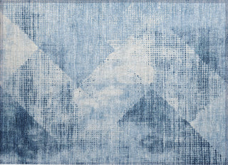 Piper Looms Chantille Diamond ACN1065 Sky Machine Washable Area Rug Scatter Main Image