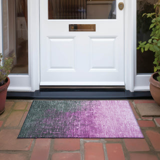 Piper Looms Chantille Ombre ACN1066 Blush Machine Washable Area Rug Scatter Outdoor Lifestyle Image Feature