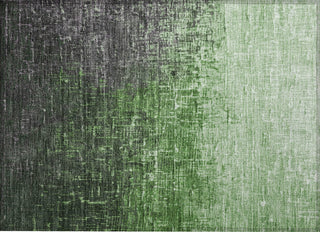 Piper Looms Chantille Ombre ACN1066 Green Machine Washable Area Rug Scatter Main Image