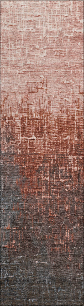Piper Looms Chantille Ombre ACN1066 Paprika Machine Washable Area Rug Runner Main Image