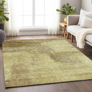 Piper Looms Chantille Modern ACN1068 Brown Machine Washable Area Rug Lifestyle Image Feature