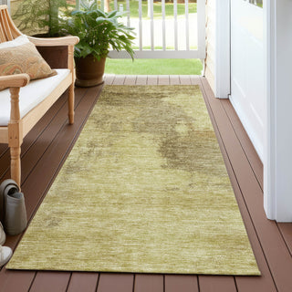 Piper Looms Chantille Modern ACN1068 Brown Machine Washable Area Rug Runner Outdoor Lifestyle Image Feature