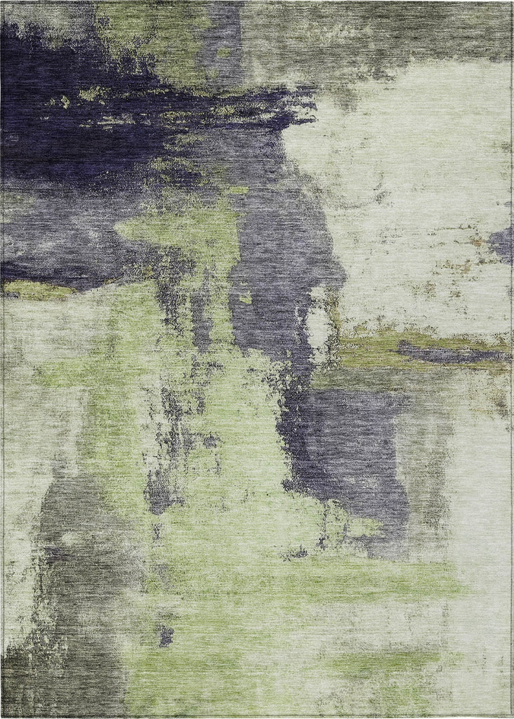 Piper Looms Chantille Modern ACN1068 Fern Machine Washable Area Rug main image