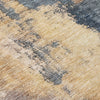 Piper Looms Chantille Modern ACN1068 Gold Machine Washable Area Rug Swatch Image