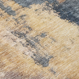 Piper Looms Chantille Modern ACN1068 Gold Machine Washable Area Rug Swatch Image