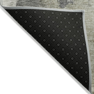 Piper Looms Chantille Modern ACN1068 Gray Machine Washable Area Rug Backing Image
