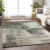 Piper Looms Chantille Modern ACN1068 Gray Machine Washable Area Rug Lifestyle Image Feature