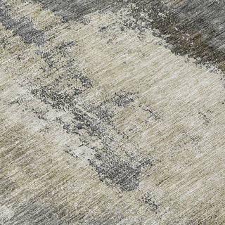 Piper Looms Chantille Modern ACN1068 Gray Machine Washable Area Rug Swatch Image