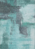 Piper Looms Chantille Modern ACN1068 Teal Machine Washable Area Rug main image