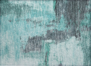 Piper Looms Chantille Modern ACN1068 Teal Machine Washable Area Rug Scatter Main Image