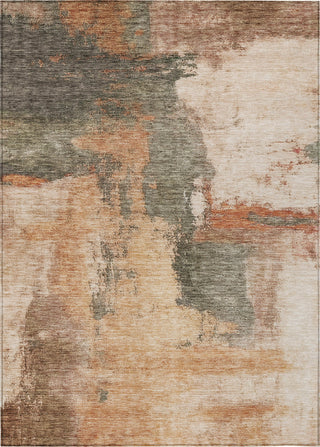 Piper Looms Chantille Modern ACN1068 Terracotta Machine Washable Area Rug main image