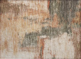 Piper Looms Chantille Modern ACN1068 Terracotta Machine Washable Area Rug Scatter Main Image