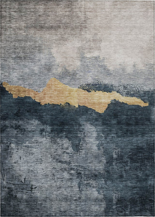 Piper Looms Chantille Modern ACN1069 Blue Machine Washable Area Rug main image