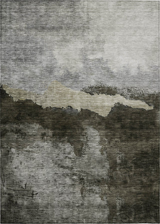 Piper Looms Chantille Modern ACN1069 Taupe Machine Washable Area Rug main image