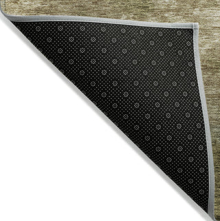 Piper Looms Chantille Modern ACN1070 Fern Machine Washable Area Rug Backing Image