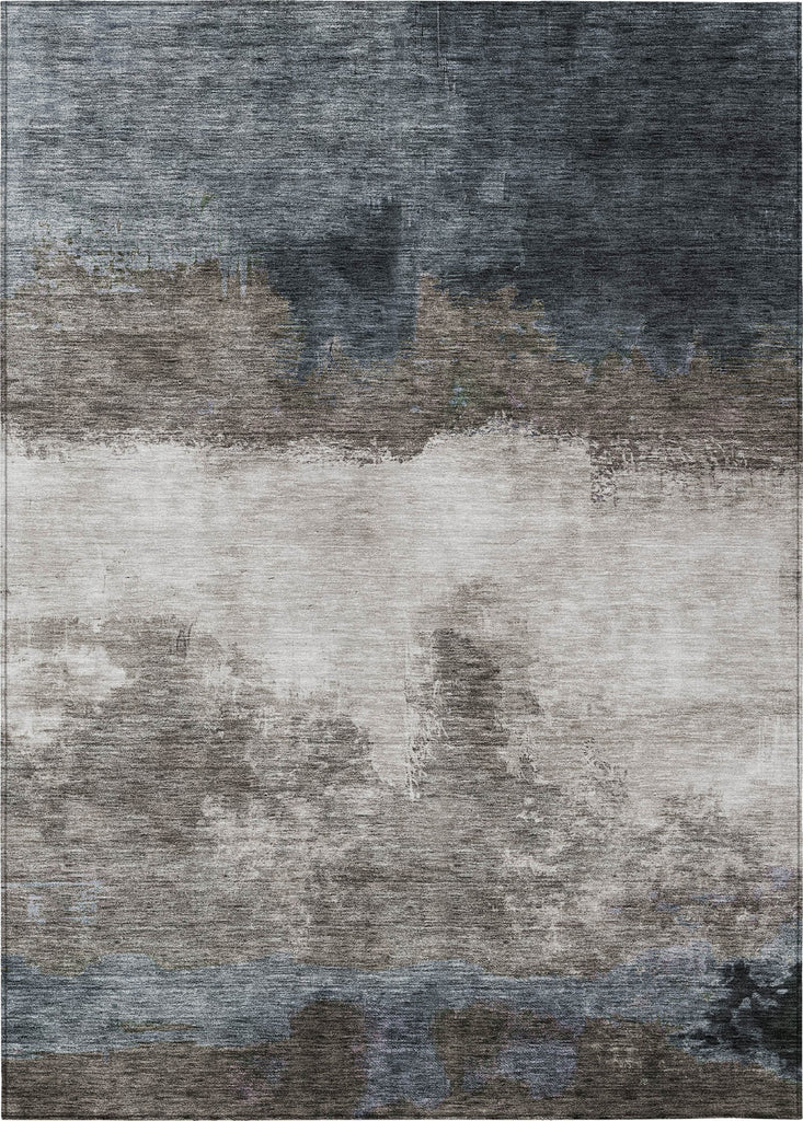 Piper Looms Chantille Modern ACN1070 Gray Machine Washable Area Rug main image