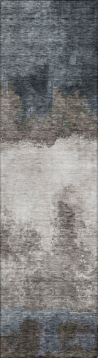 Piper Looms Chantille Modern ACN1070 Gray Machine Washable Area Rug Runner Main Image