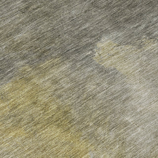 Piper Looms Chantille Abstract ACN1073 Pewter Machine Washable Area Rug Swatch Image