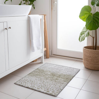 Piper Looms Chantille Circles ACN1074 Taupe Machine Washable Area Rug Scatter Lifestyle Image Feature