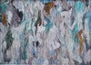 Piper Looms Chantille Abstract ACN1075 Blue Machine Washable Area Rug Scatter Main Image