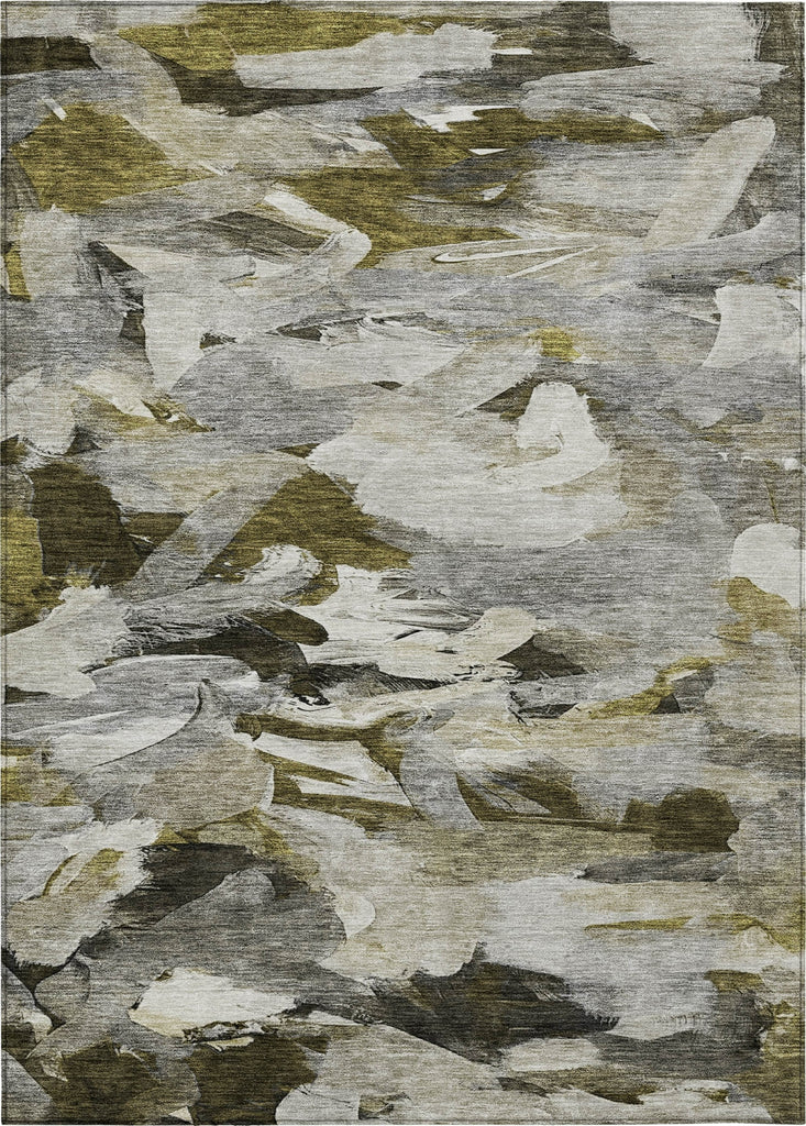 Piper Looms Chantille Abstract ACN1075 Granite Machine Washable Area Rug main image