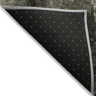 Piper Looms Chantille Modern ACN1077 Charcoal Machine Washable Area Rug Backing Image