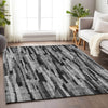 Piper Looms Chantille Stripes ACN1079 Gray Machine Washable Area Rug Lifestyle Image Feature