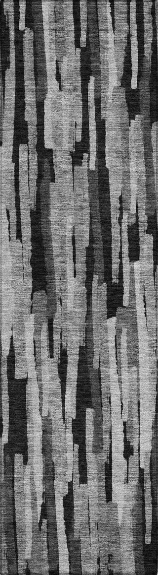 Piper Looms Chantille Stripes ACN1079 Gray Machine Washable Area Rug Runner Main Image