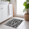Piper Looms Chantille Stripes ACN1079 Gray Machine Washable Area Rug Scatter Lifestyle Image Feature