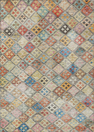 Piper Looms Chantille Geometric ACN1081 Paprika Machine Washable Area Rug main image