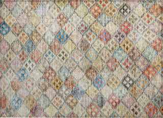 Piper Looms Chantille Geometric ACN1081 Paprika Machine Washable Area Rug Scatter Main Image