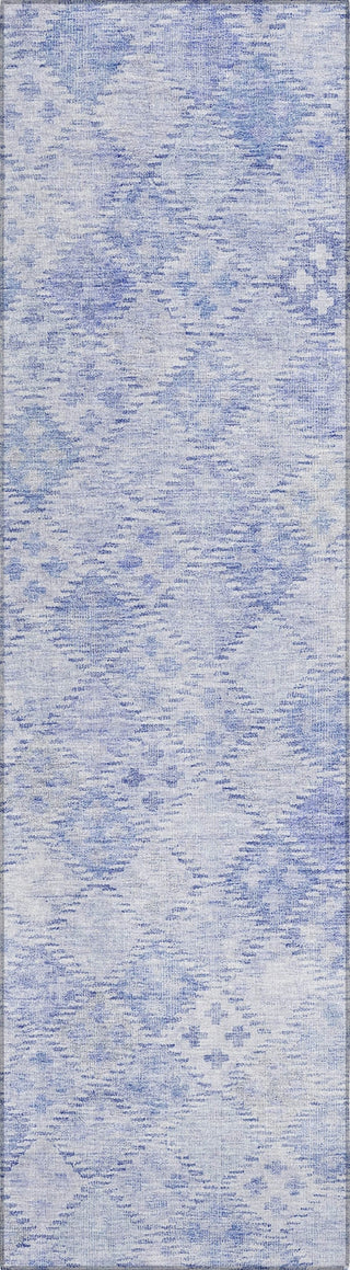 Piper Looms Chantille Geometric ACN1081 Sky Machine Washable Area Rug Runner Main Image
