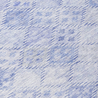 Piper Looms Chantille Geometric ACN1081 Sky Machine Washable Area Rug Swatch Image