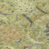 Piper Looms Chantille Damask ACN1082 Aloe Machine Washable Area Rug Swatch Image