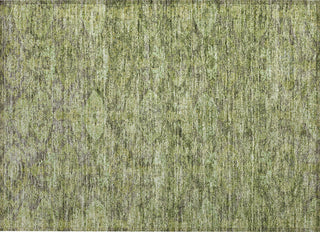 Piper Looms Chantille Damask ACN1084 Green Machine Washable Area Rug Scatter Main Image