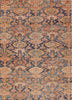 Piper Looms Chantille Damask ACN1084 Terracotta Machine Washable Area Rug main image