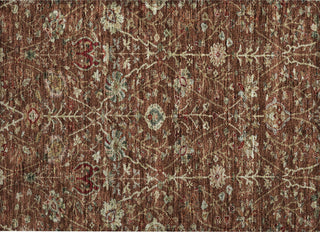 Piper Looms Chantille Floral ACN1085 Paprika Machine Washable Area Rug Scatter Main Image