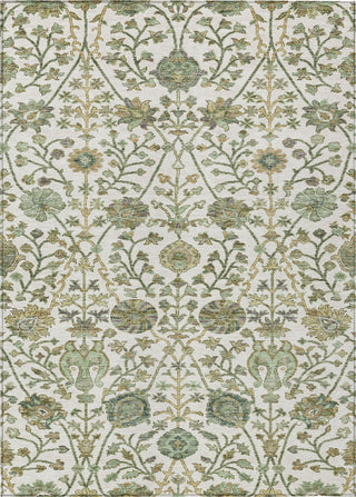 Piper Looms Chantille Floral ACN1087 Ivory Machine Washable Area Rug main image