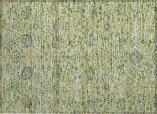 Piper Looms Chantille Floral ACN1087 Mint Machine Washable Area Rug Scatter Main Image