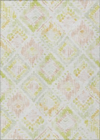 Piper Looms Chantille Geometric ACN1088 Pink Machine Washable Area Rug main image