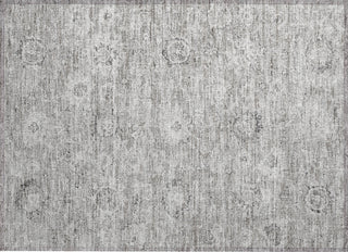Piper Looms Chantille Damask ACN1089 Gray Machine Washable Area Rug Scatter Main Image