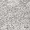 Piper Looms Chantille Damask ACN1089 Gray Machine Washable Area Rug Swatch Image