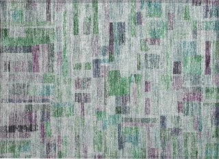 Piper Looms Chantille Stripes ACN1090 Aloe Machine Washable Area Rug Scatter Main Image
