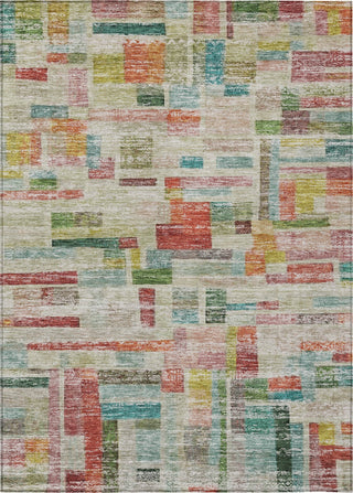 Piper Looms Chantille Stripes ACN1090 Paprika Machine Washable Area Rug main image