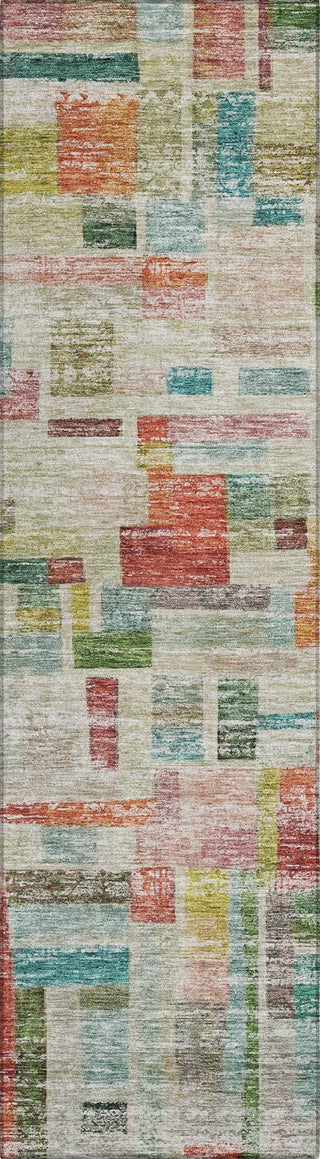Piper Looms Chantille Stripes ACN1090 Paprika Machine Washable Area Rug Runner Main Image