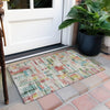 Piper Looms Chantille Stripes ACN1090 Paprika Machine Washable Area Rug Scatter Outdoor Lifestyle Image Feature