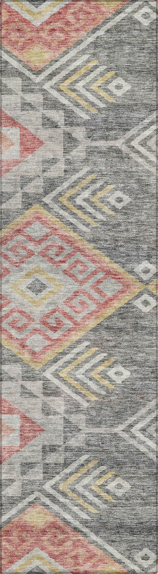 Piper Looms Chantille Global ACN1091 Gray Machine Washable Area Rug Runner Main Image